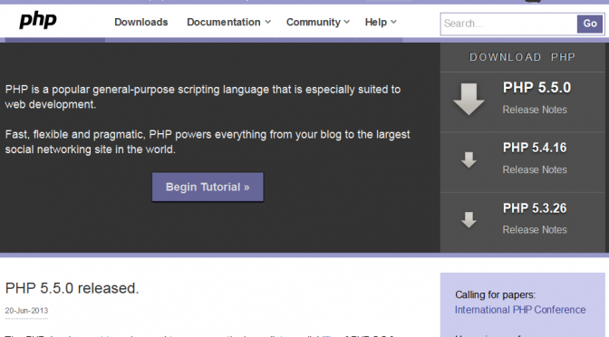 Refreshing new look of php.net